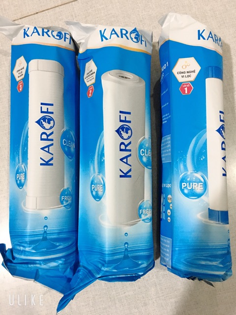 Lõi lọc nước 123 karofi chính hãng