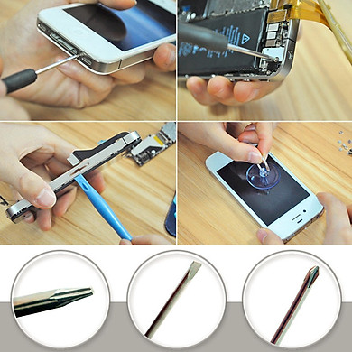 Bộ vít tháo mở điện thoại - tháo mở iphone (9 MÓN)