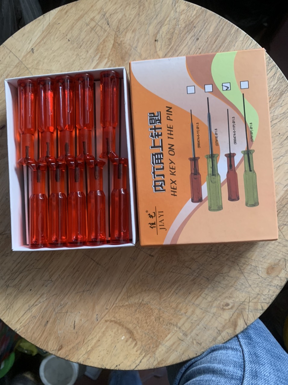 Combo 20 cây lục giác mở kim máy vắt sổ