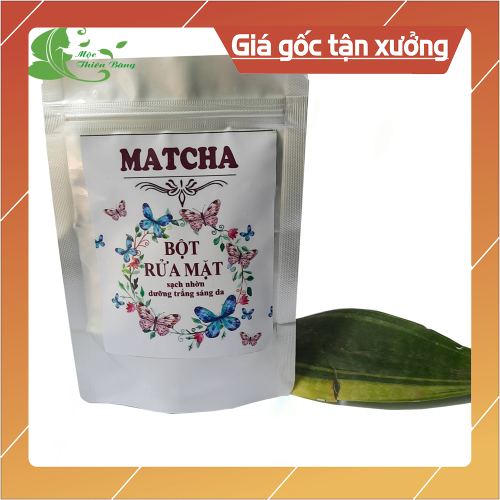 [HCM]bột rửa mặt thảo mộc thiên nhiên túi 100g .