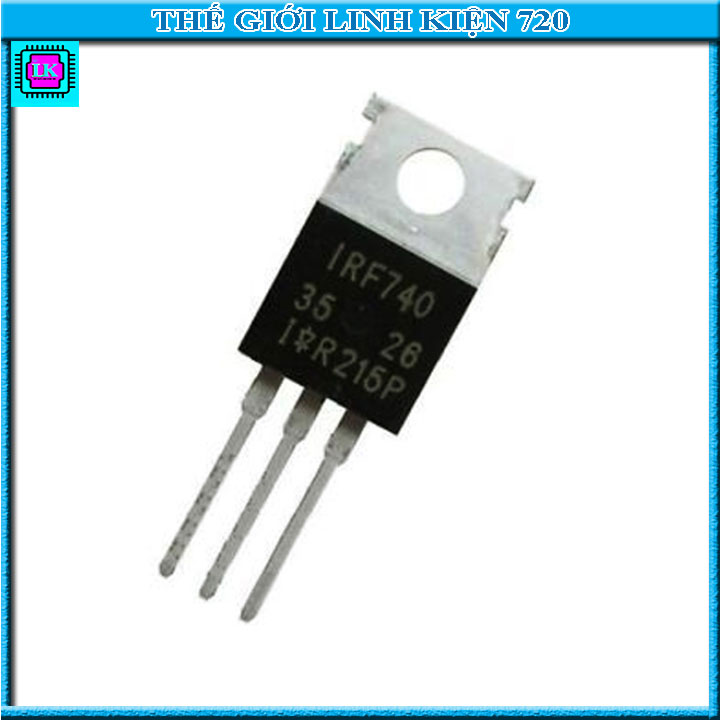 Mosfet IRF740 TO-220 10A 400V N-CH
