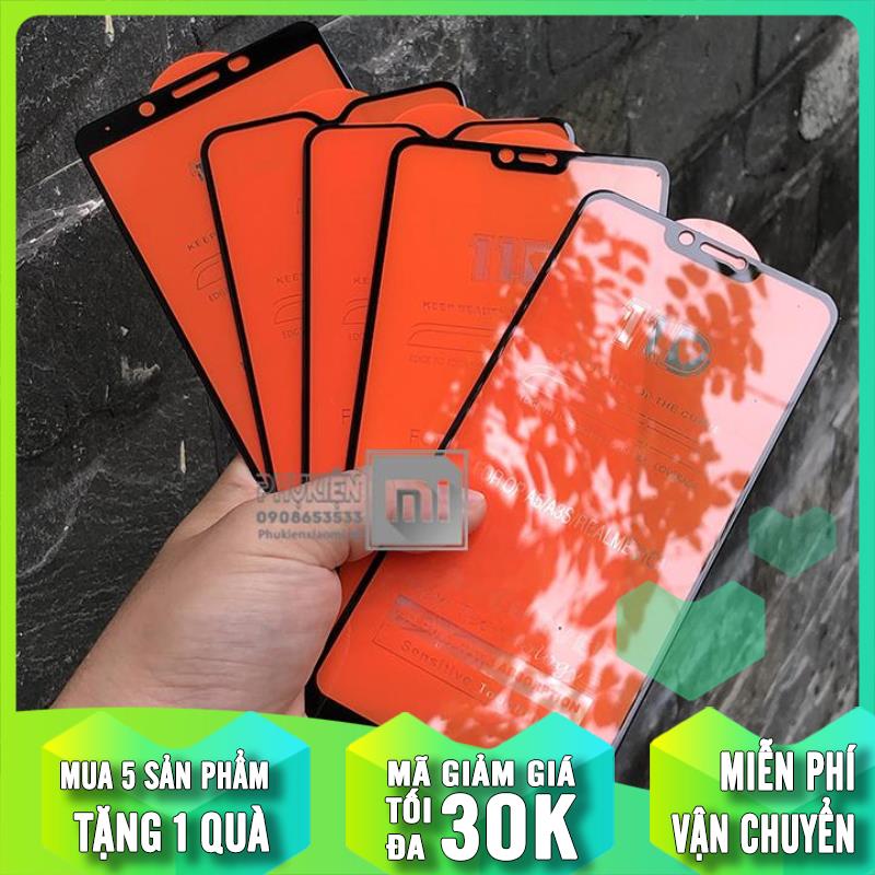 [MUA 1 TẶNG 1] Kính cường lực 11D cho các dòng máy Oppo F9 / A7 / F7 / R15 / A3 / F5 / Realme 1 / A5 / A3S / Realme 2 / C1