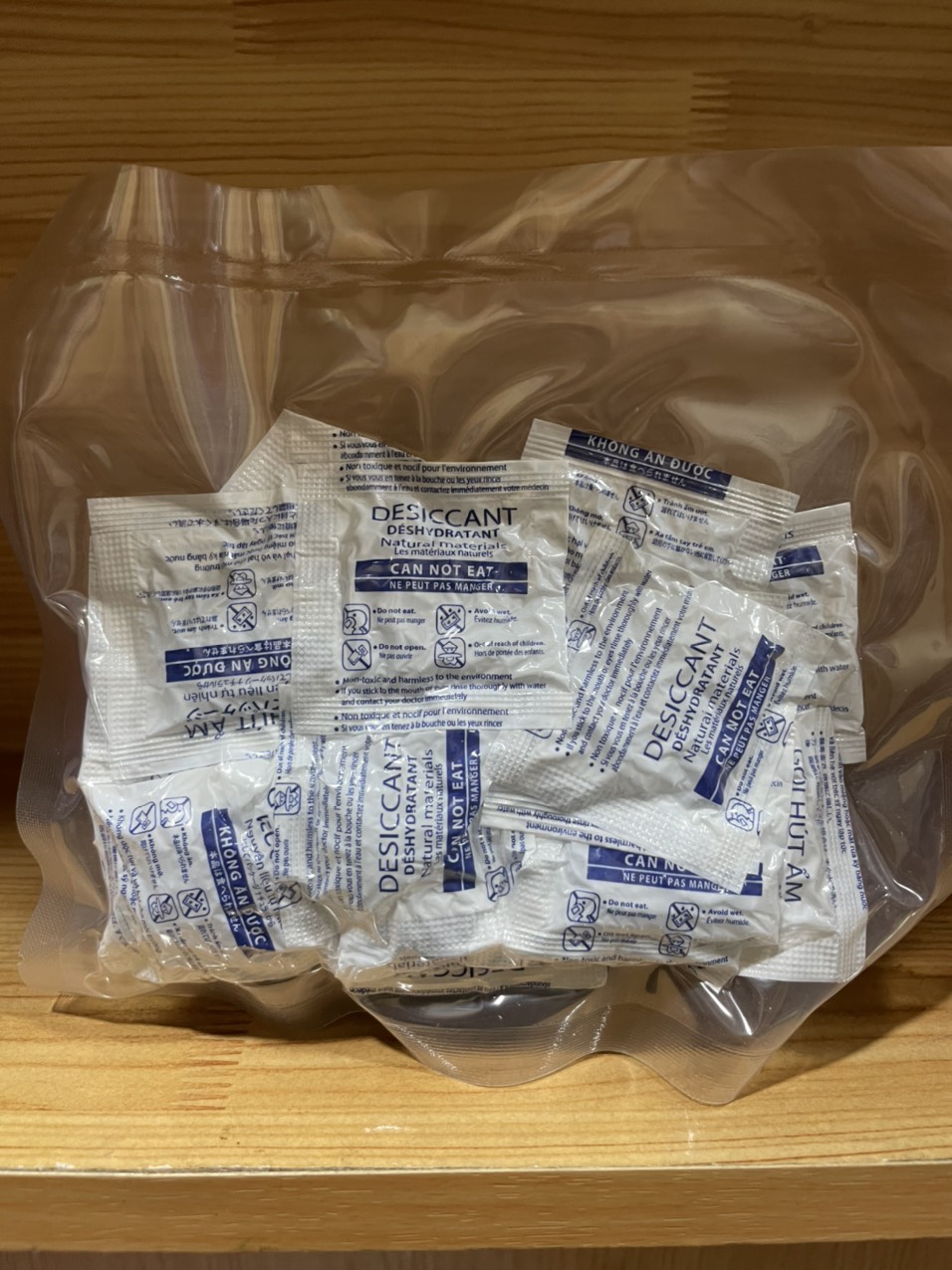 Gói hút ẩm 3gr xanh(Túi 100gram)