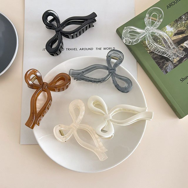 [GIẢM 5% ĐƠN 129K]Kẹp Càng Cua Nơ Nhựa To