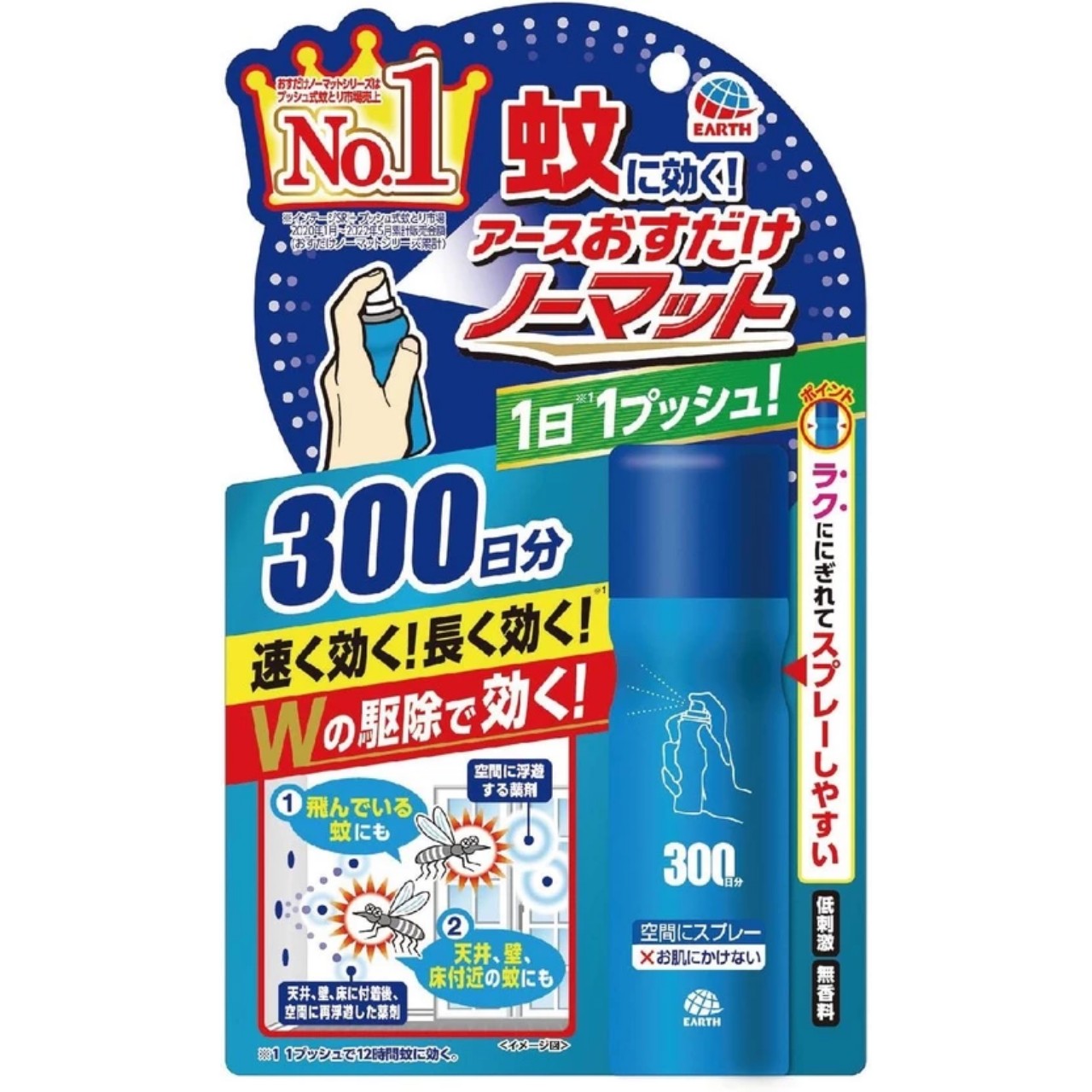 Xịt muỗi Nhật Bản Nomato spray 200 lần