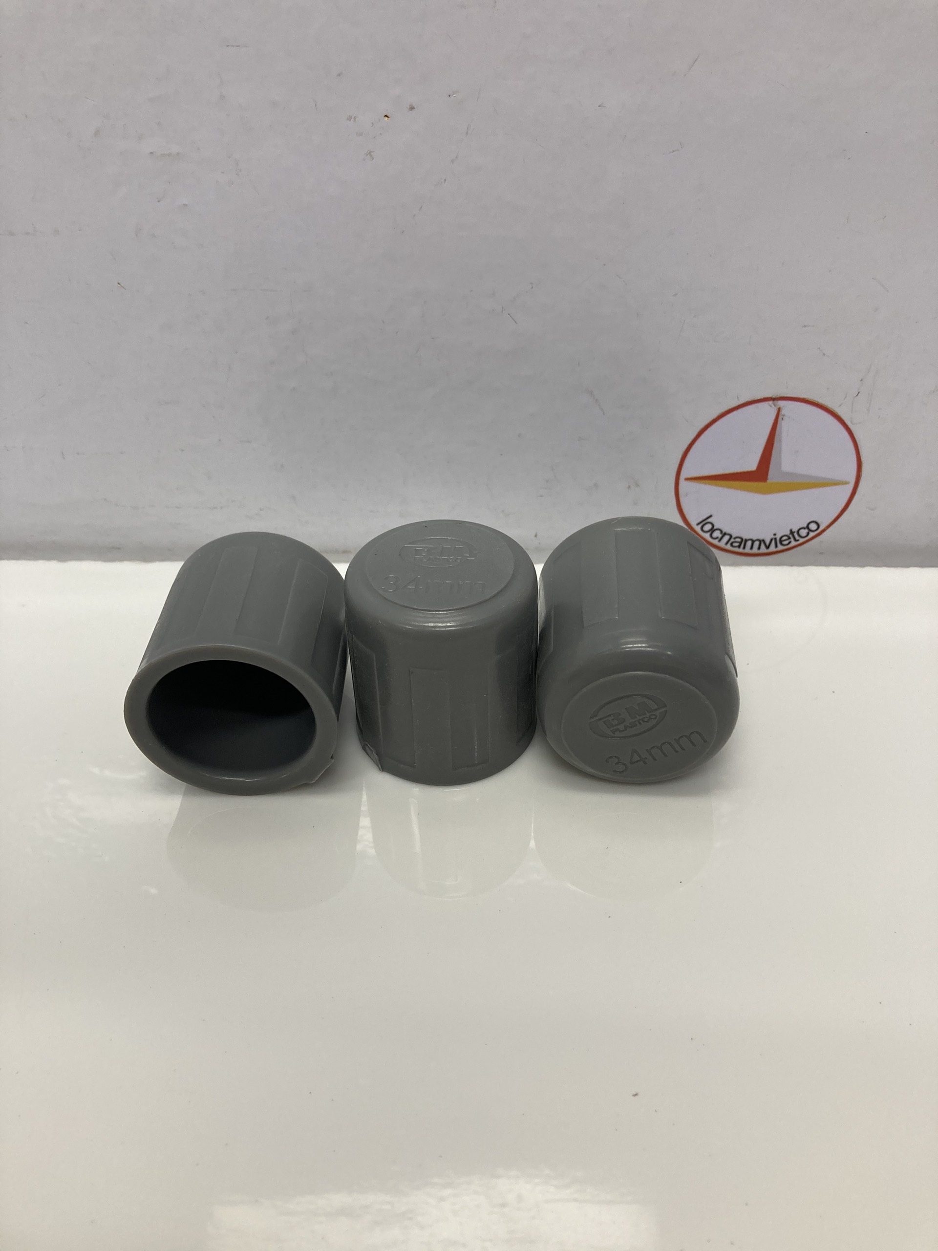 Nắp bịt 34 nhựa PVC Bình Minh ( 10 cái )