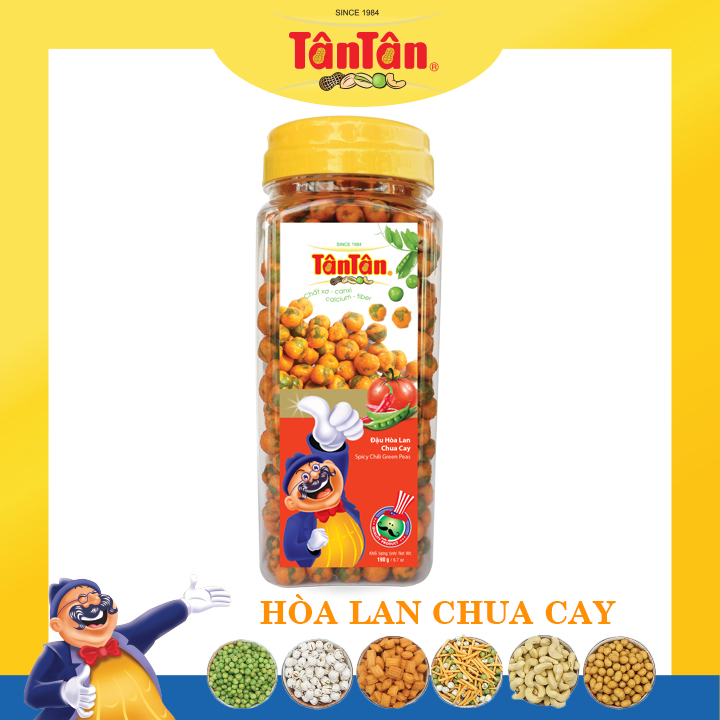 Đậu hòa lan Chua Cay Tân Tân hủ 190g