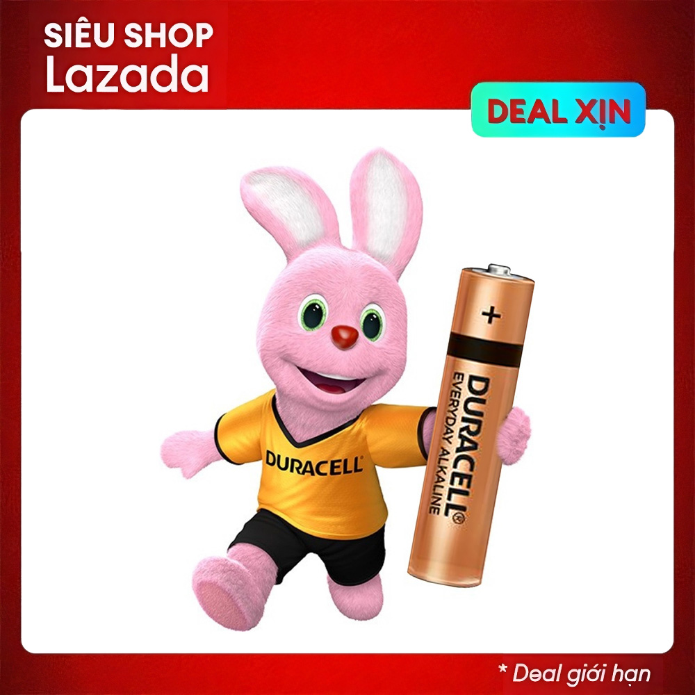 Pin AAA Duracell vỉ 4 viên Alkaline Everyday