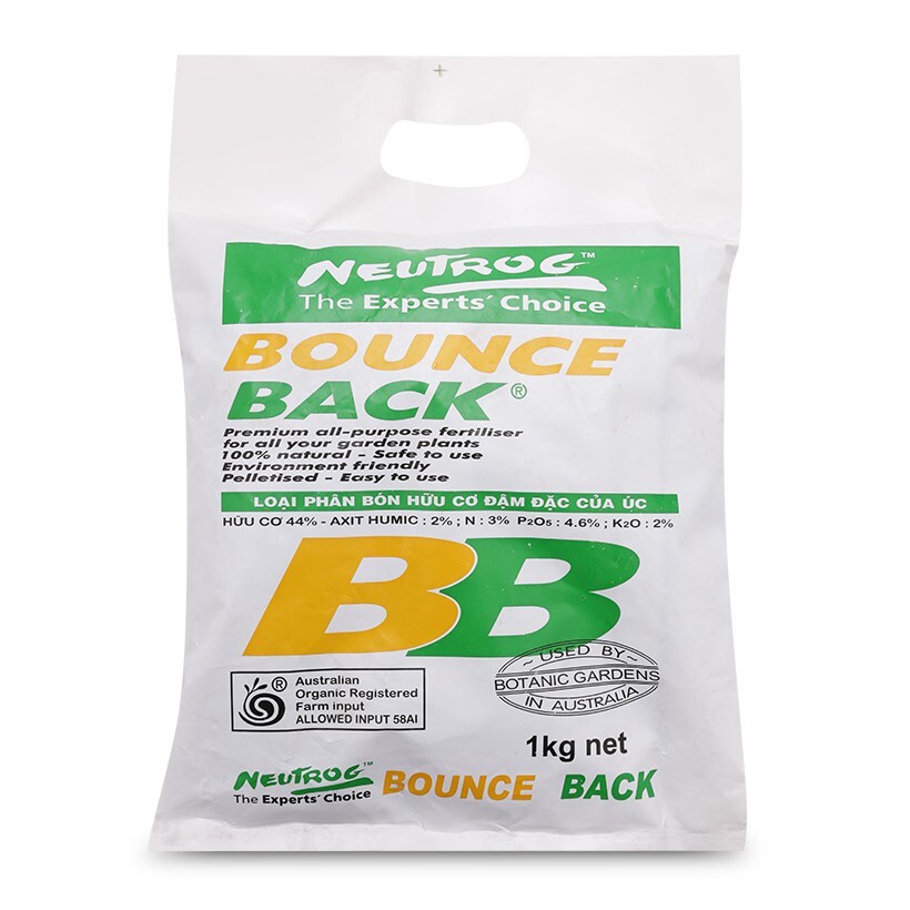 1KG Phân Bón Hữu Cơ Đạm Cá Úc BOUNCEBACK