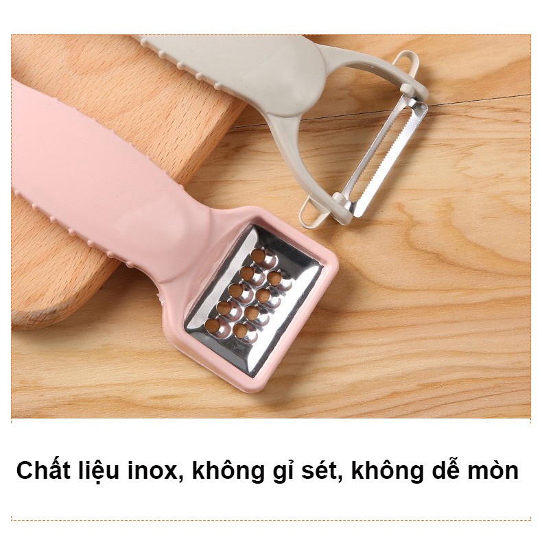 Nạo Gọt Củ Quả 2 Đầu Lúa Mạch Tiện Ích