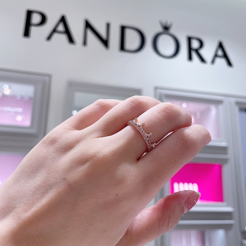 Nhẫn Pandora Moments hình nữa hoa tuyết đính đá trắng – Pandora Việt Nam