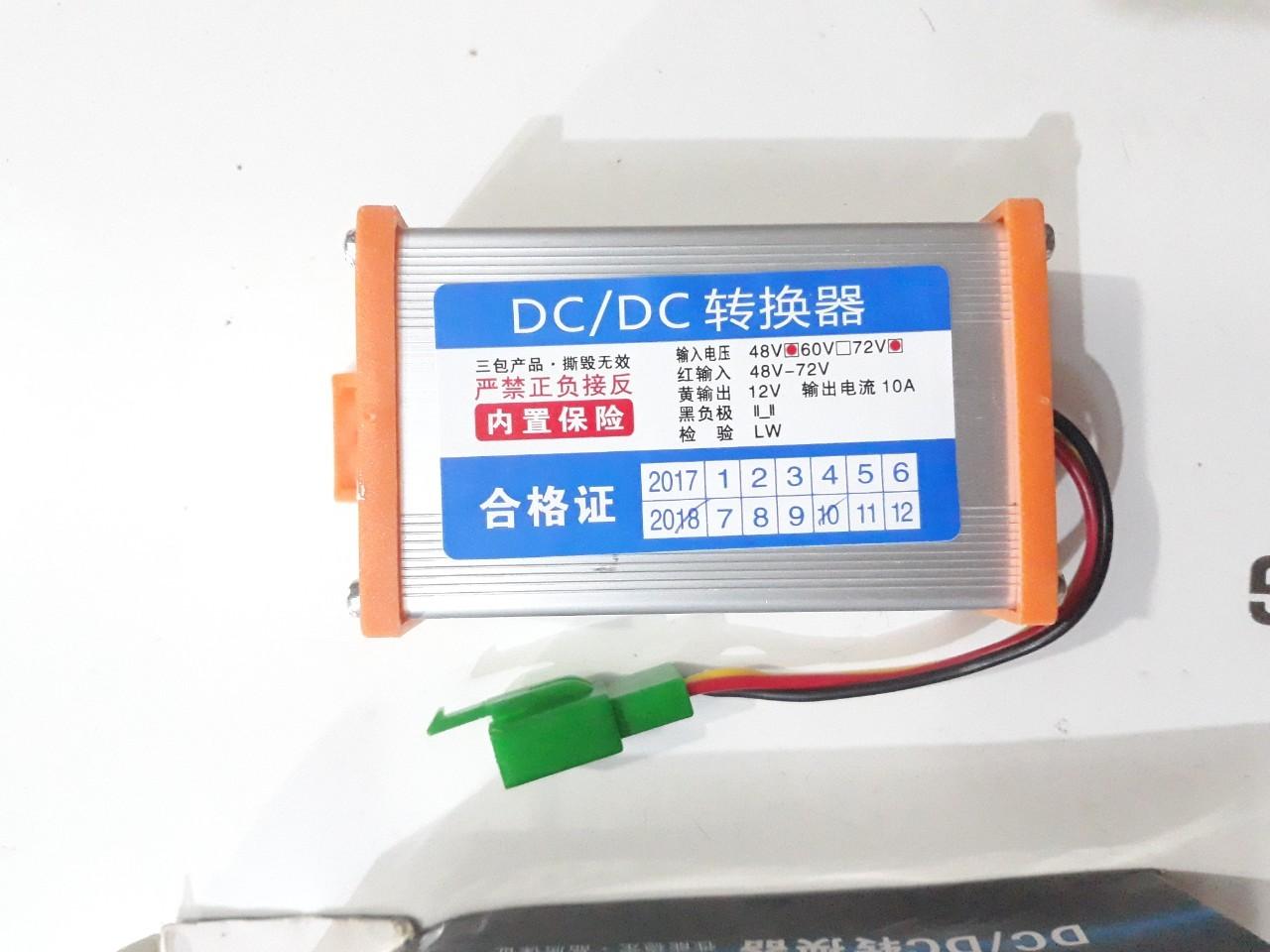 Bộ đổi nguồn DC 36-72V sang DC 12V