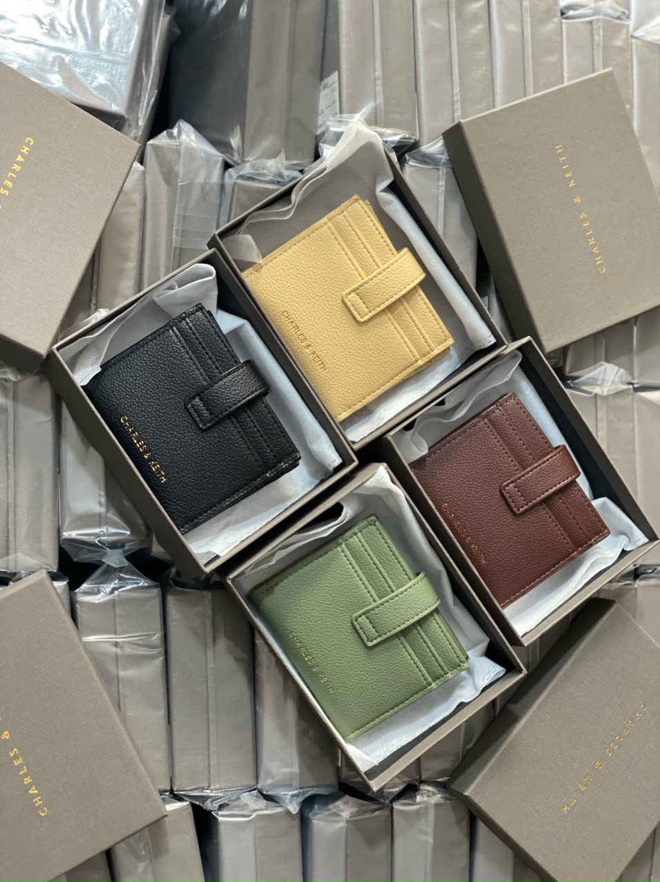 ví mini nữ đựng card mới ck6-50701102 SIZE: 10*2*8.5 cm