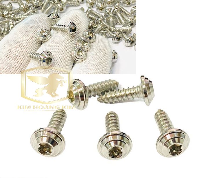 Ốc Salaya THÁI 4li15 Xoắn gắn Dàn Áo Các loại xe máy Winner Wave Sonic Blade.....