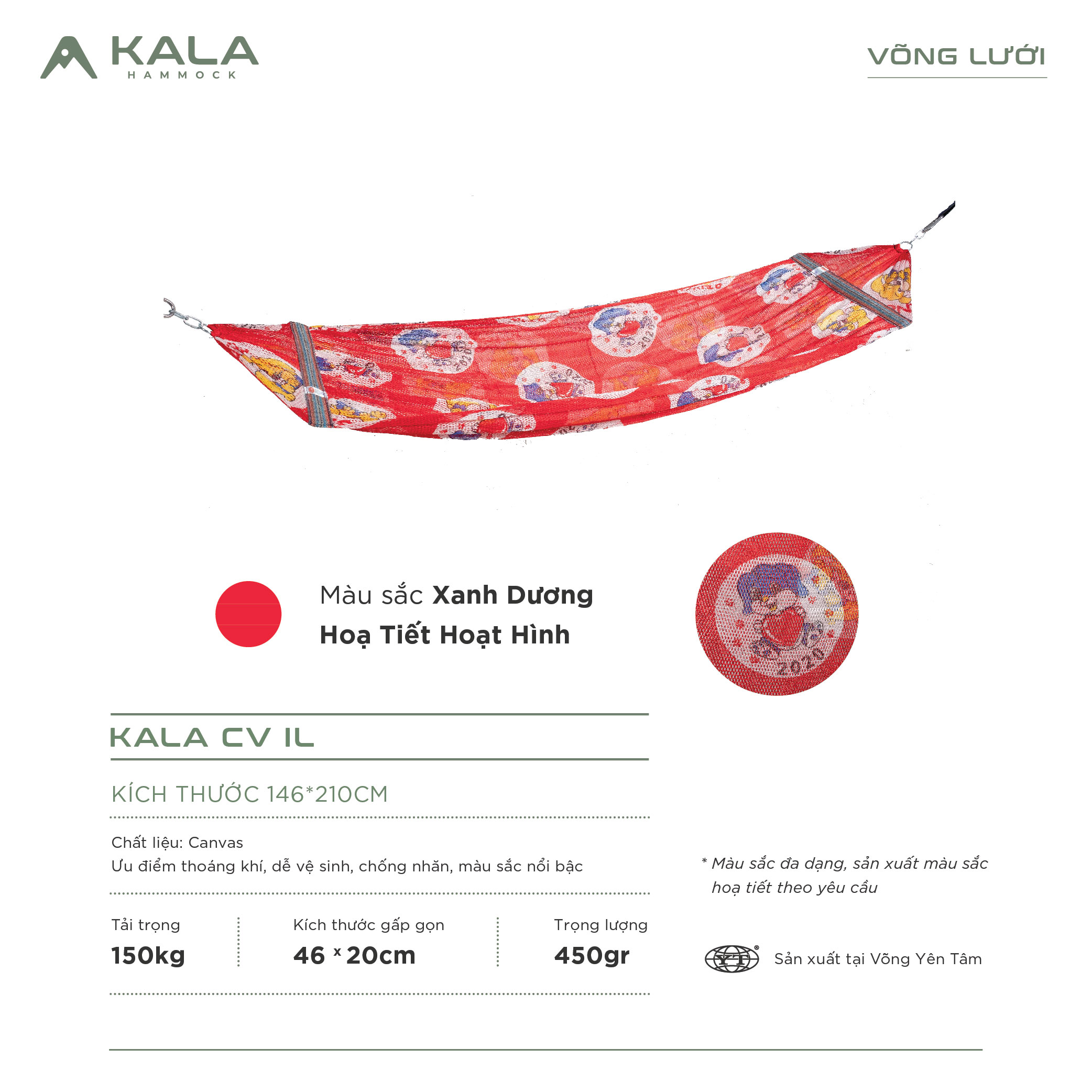 [HCM]Võng lưới hoạt hình