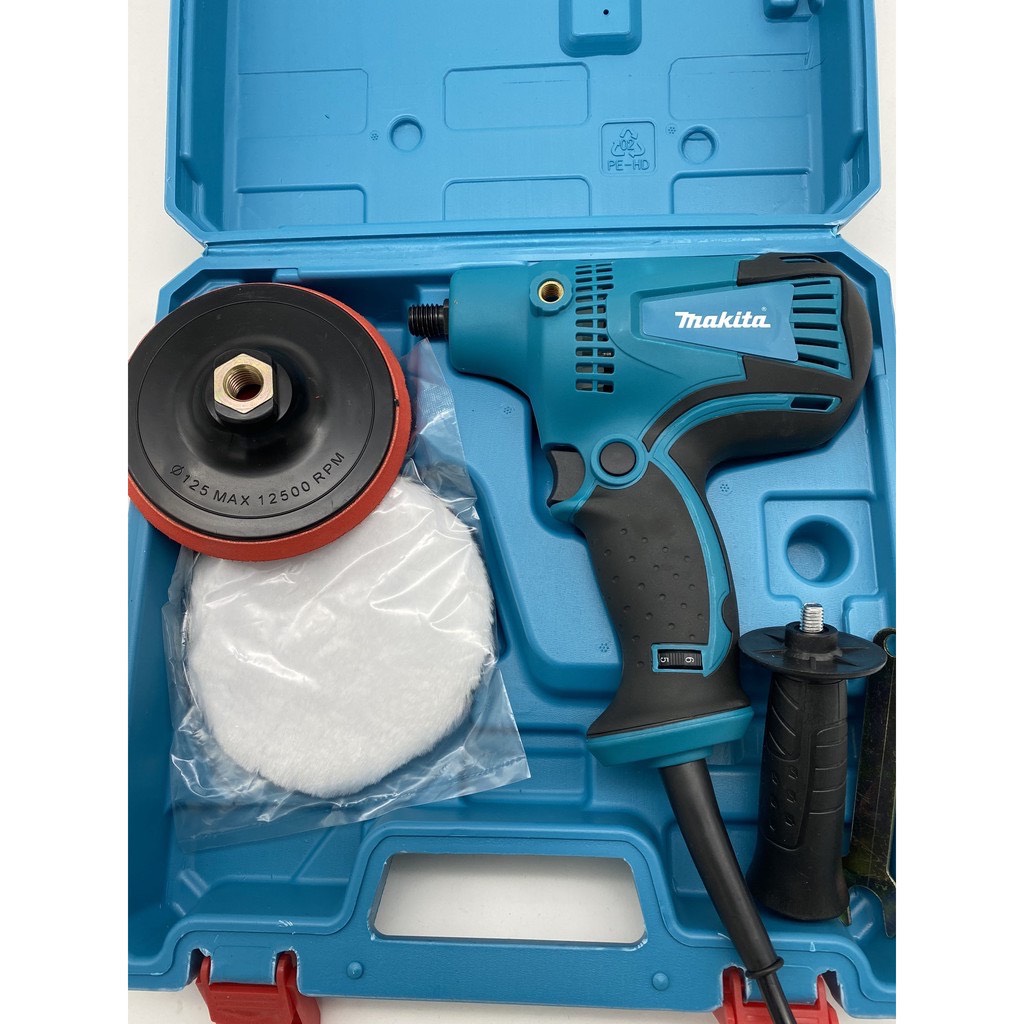 Máy đánh bóng ô tô chà nhám đĩa Makita 6010