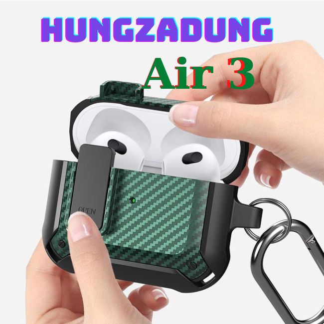 Tặng Case  Tai Nghe Bluetooth Không Dây TWS Air 3 Âm Thanh Chuẩn, Bass Hay Chống Ồn Cảm Biến, Đổi Tên, Sạc Không Dây Bảo Hành 1 đổi 1