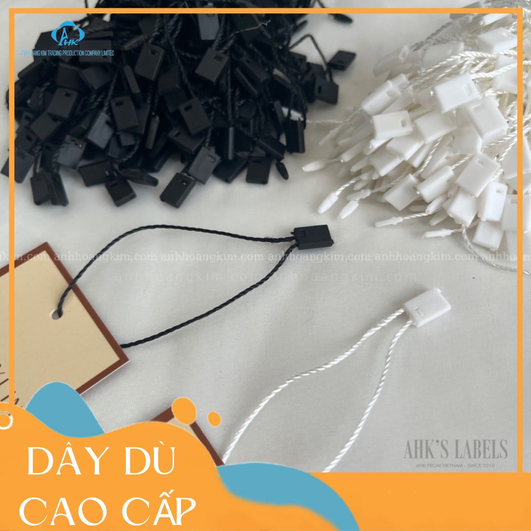 DÂY TREO TAG GIẤY ( DÂY DÙ) - 100 pcs