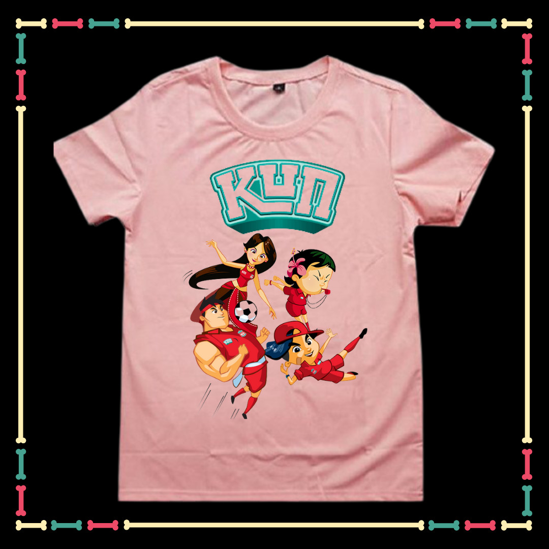 Áo thun trẻ em Gia đình nông dân siêu phàm Sữa Kun áo thun kun  áo kun dạ quang Có size người lớn chất Cotton mịn đẹp