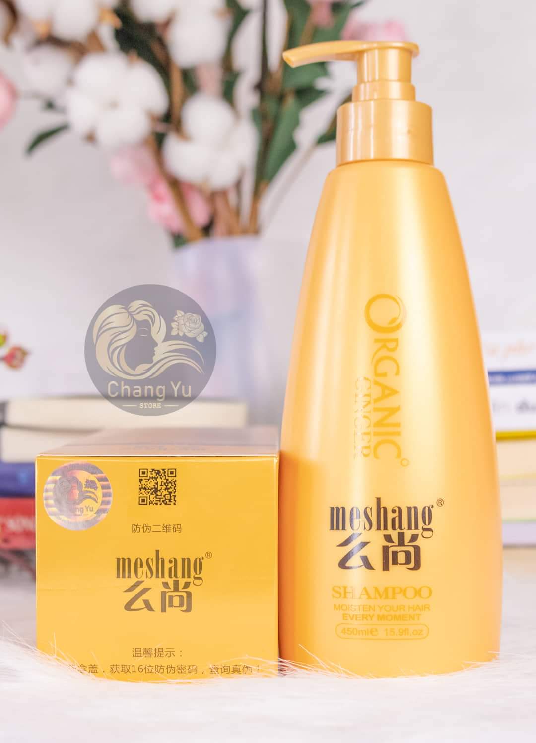 Dầu gội gừng hữu cơ Meshang