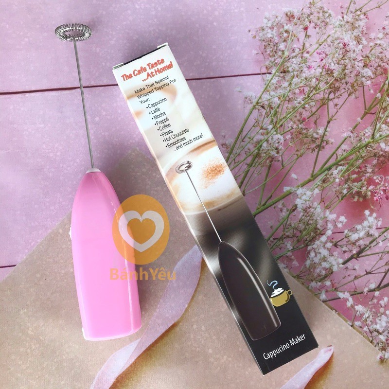 Dụng Cụ Tạo Bọt Cà Phê - Cây Đánh Trứng mini cầm tay