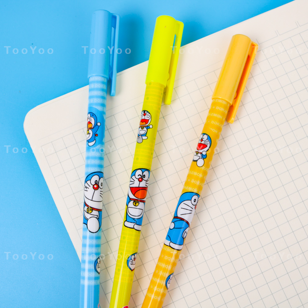 Combo 3 cây bút Doraemon mực tím xóa được TooYoo BK00238