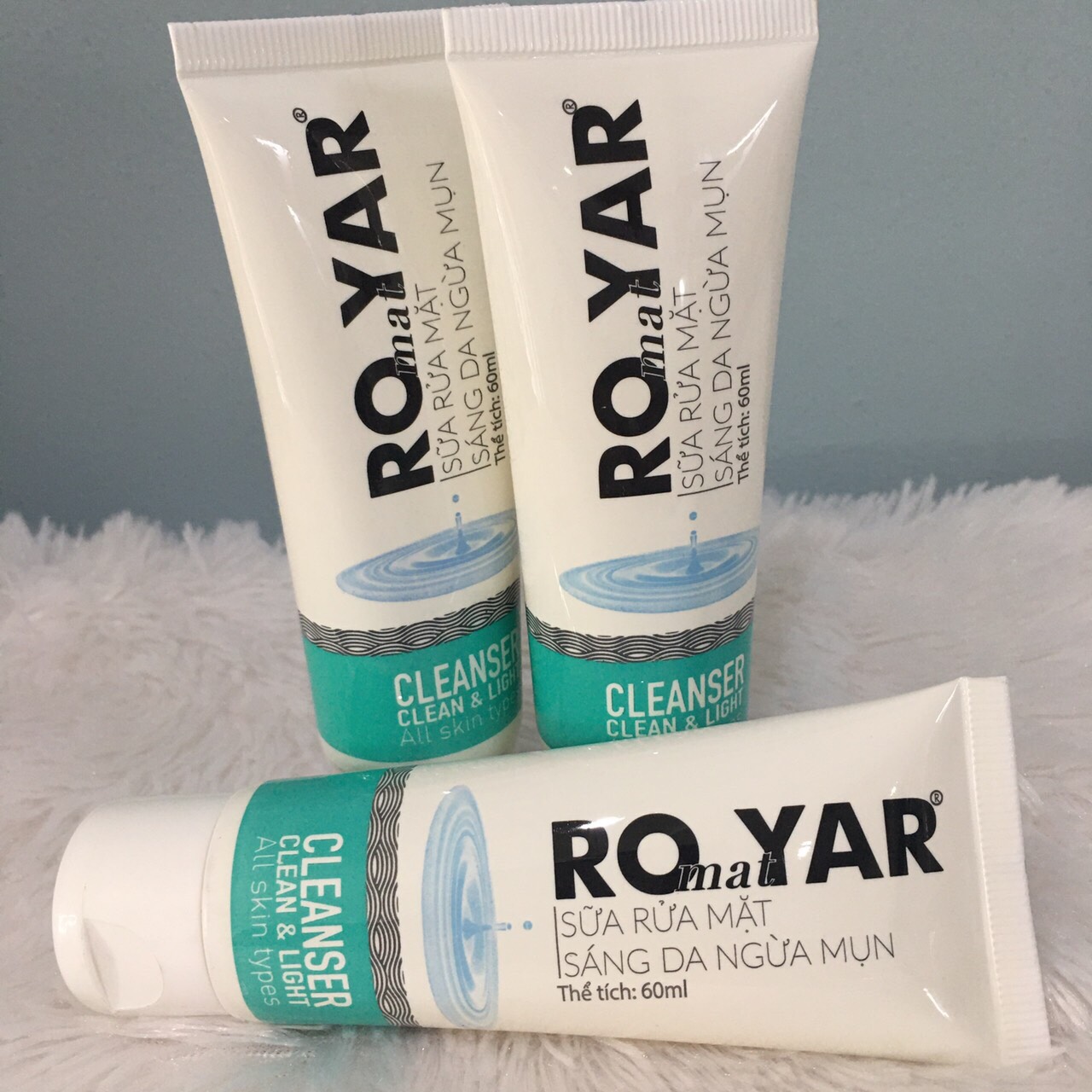Sữa Rửa Mặt Sáng Da Ngừa Mụn 60ml Romatyar