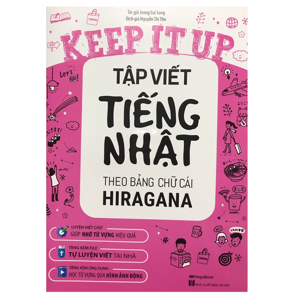 Sách Combo Keep it up – Tiếng Nhật cấp tốc cho người mới bắt đầu - Megabook