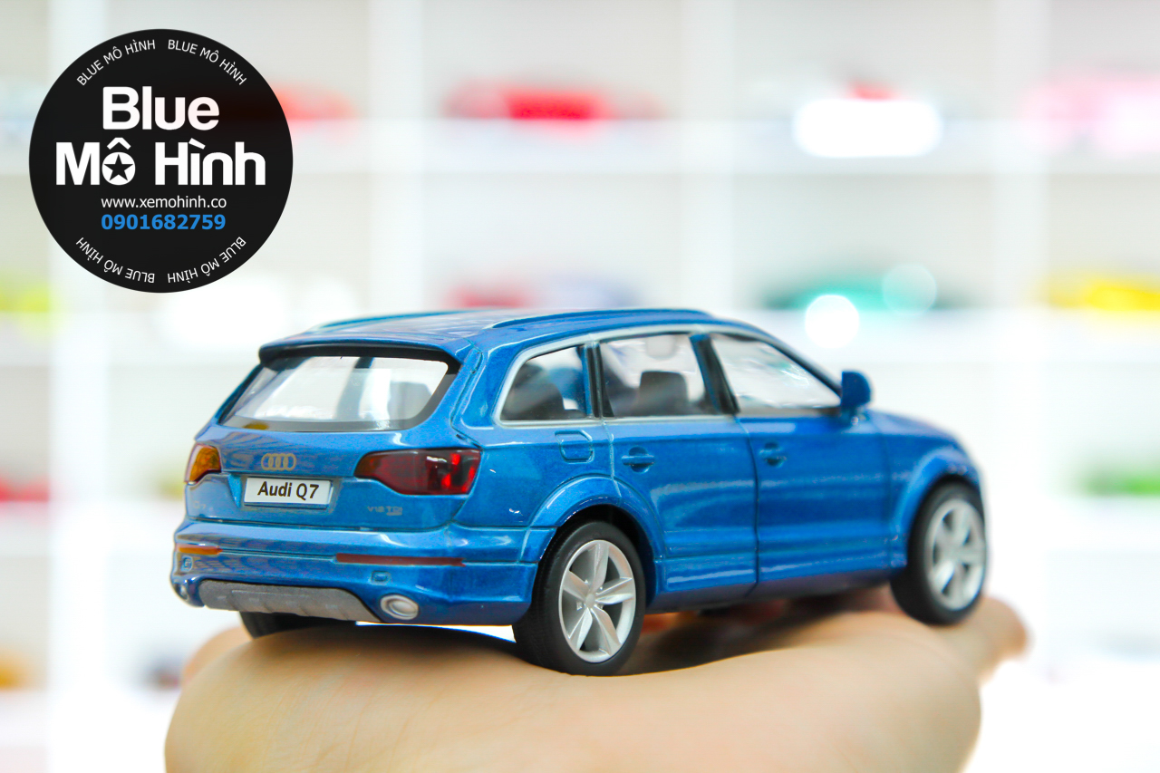 Blue mô hình | Xe mô hình Audi Q7 SUV 1:36