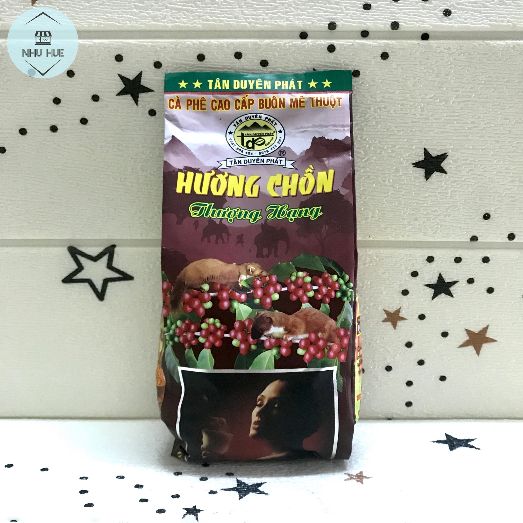 Cà phê hương chồn thượng hạng Tân Duyên Phát