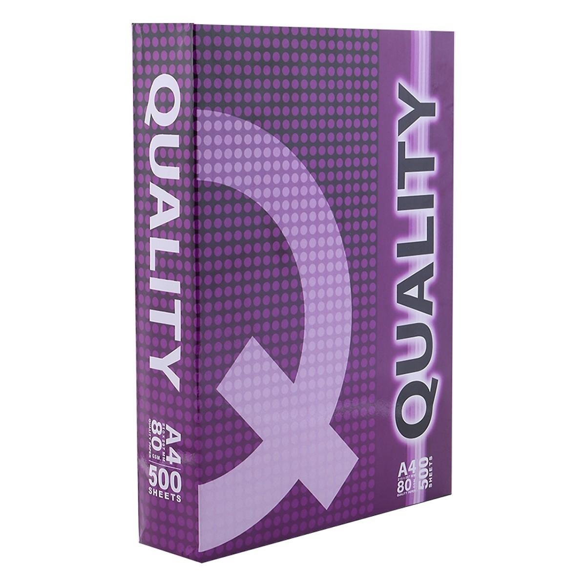 Giấy a4 quality 80 gsm