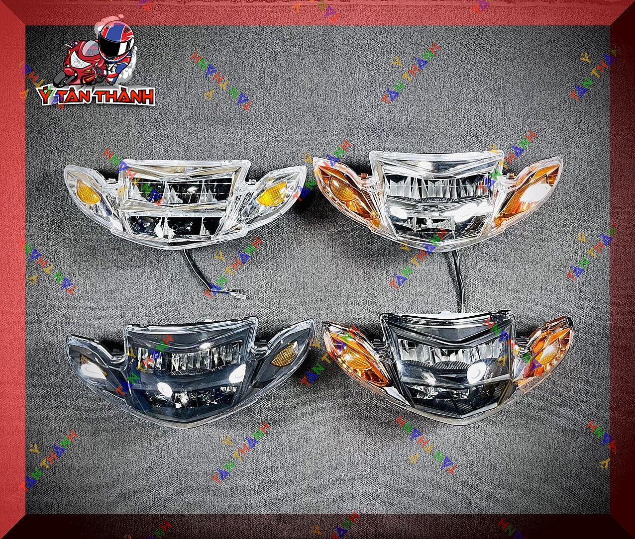 Pha đèn sirius hello led 2 tầng MS21