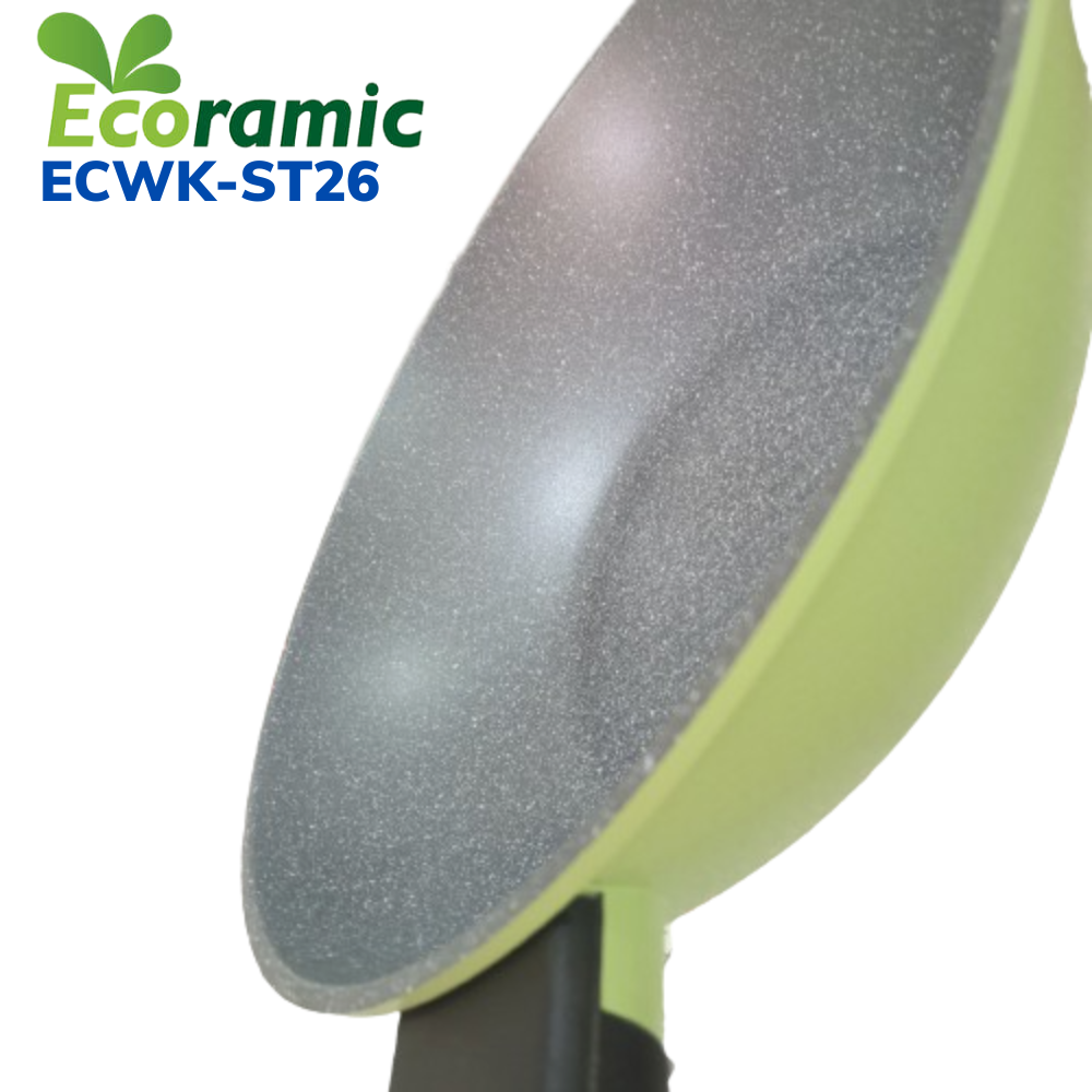 Ecoramic Chảo đá sâu lòng cao cấp ECWK-ST26