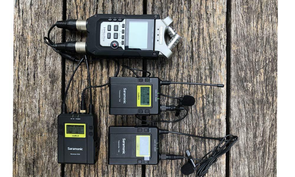 [Trả góp 0%]Saramonic UwMic9 KIT2 - Micro không dây UHF cho máy ảnh máy quay