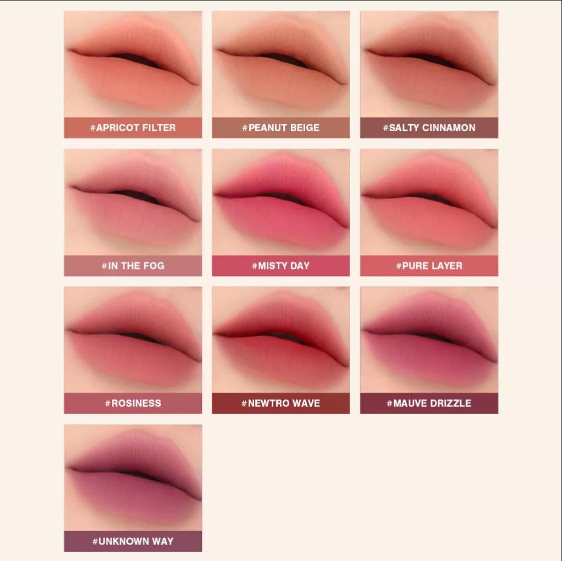 Son Thỏi Lì 3CE Blur Matte Lipstick 4g