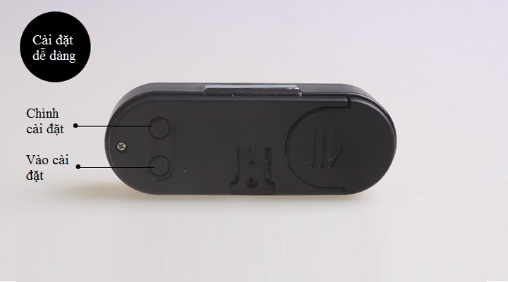 Đồng hồ Điện Tử Mini Trên Ô Tô V2