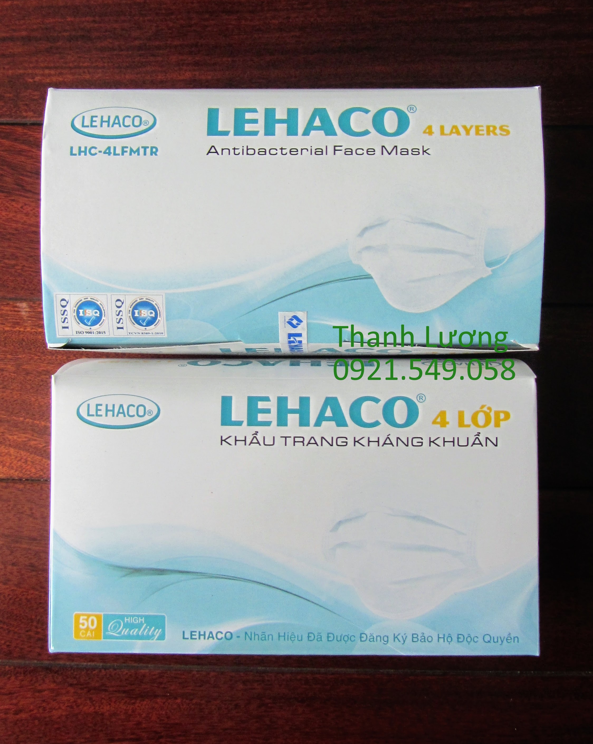 Khẩu trang y tế lehaco 4 lớp