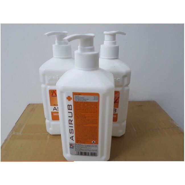Nước sát khuẩn tay nhanh Asirub 500ml