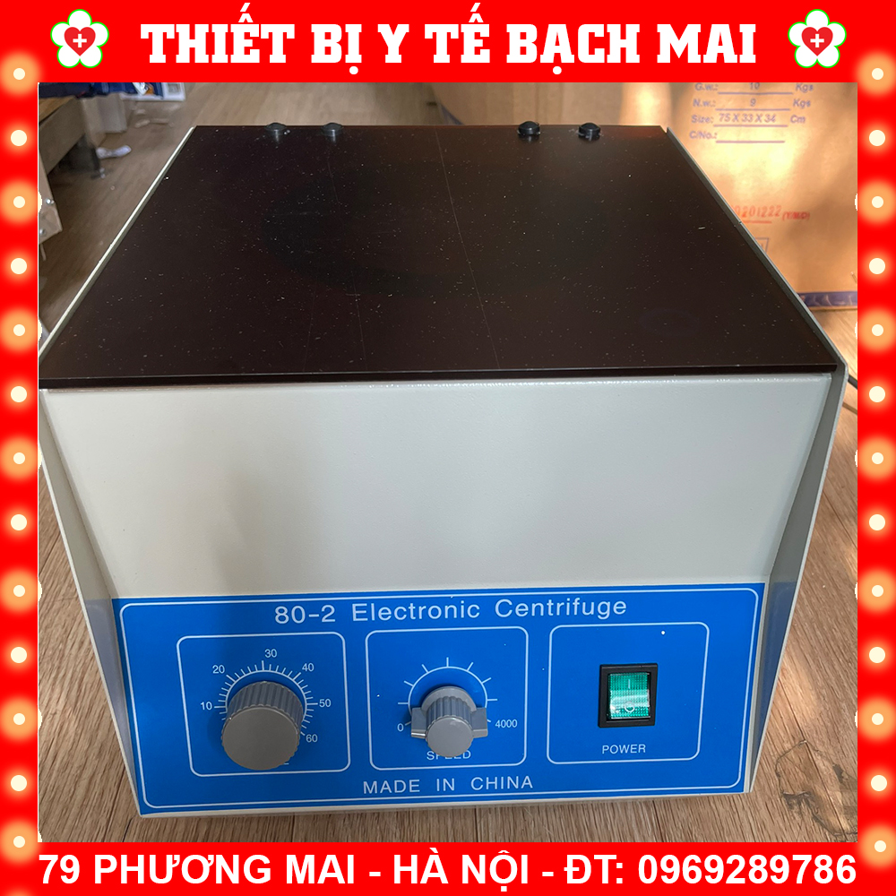 Máy Ly tâm 12 Ống 80-2 Tách Máu, Huyết Tương - Thẩm Mỹ, Spa, PRP