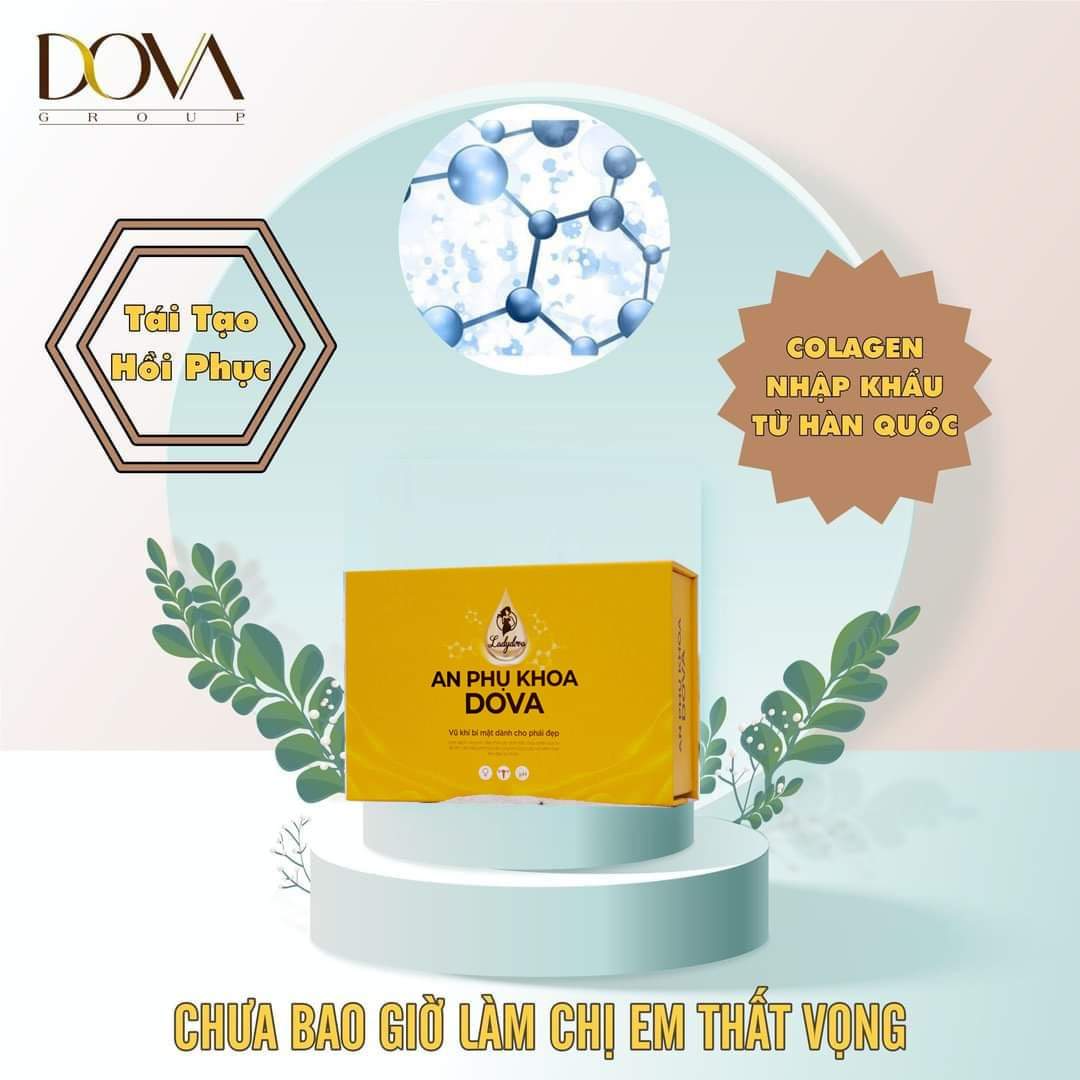 Combo an phụ khoa dova hàng chính hãng dova group