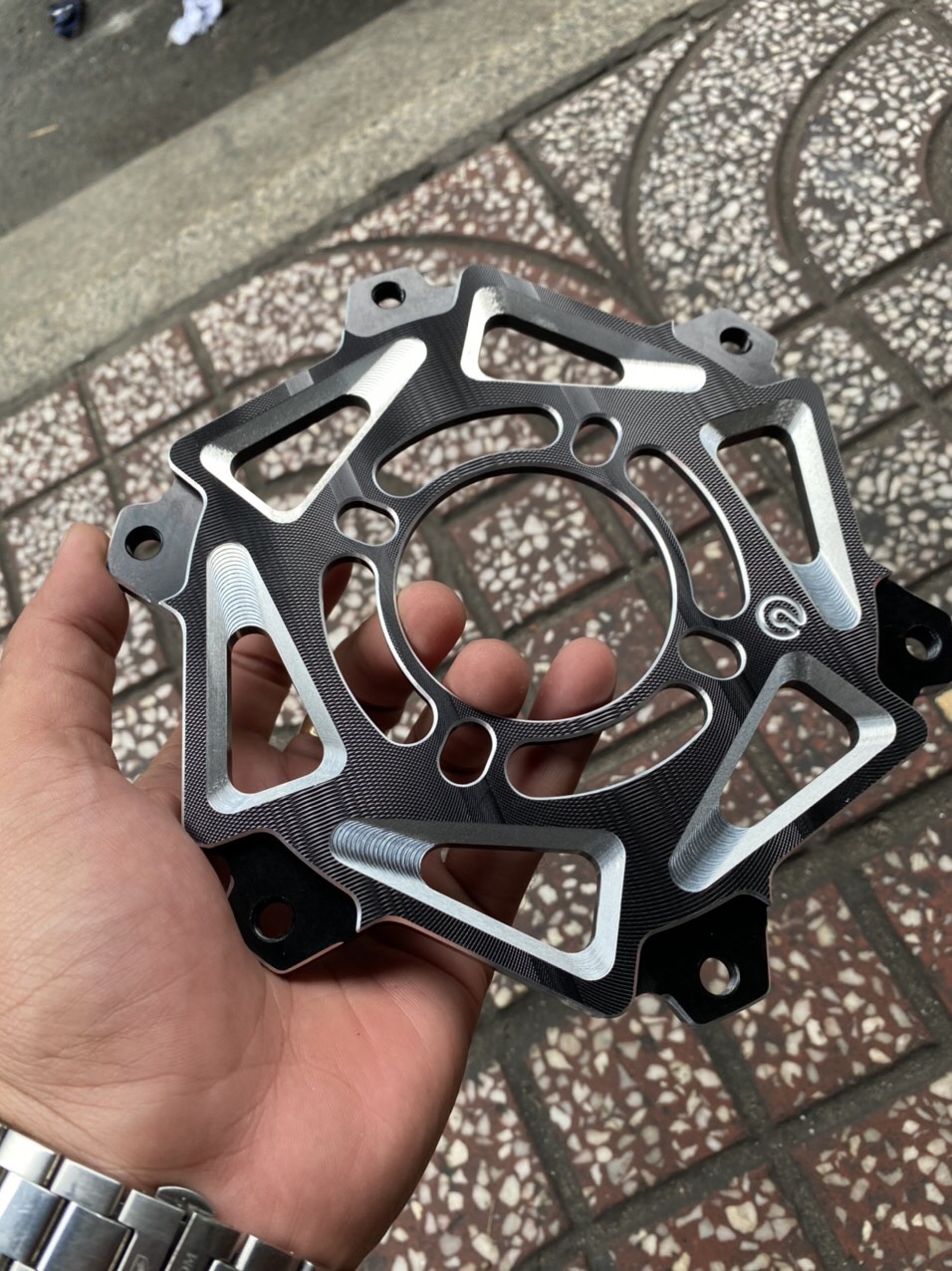 LÒNG ĐĨA CNC 3D MẪU BREMBO WINNER- ĐỒ CHƠI XE MÁY