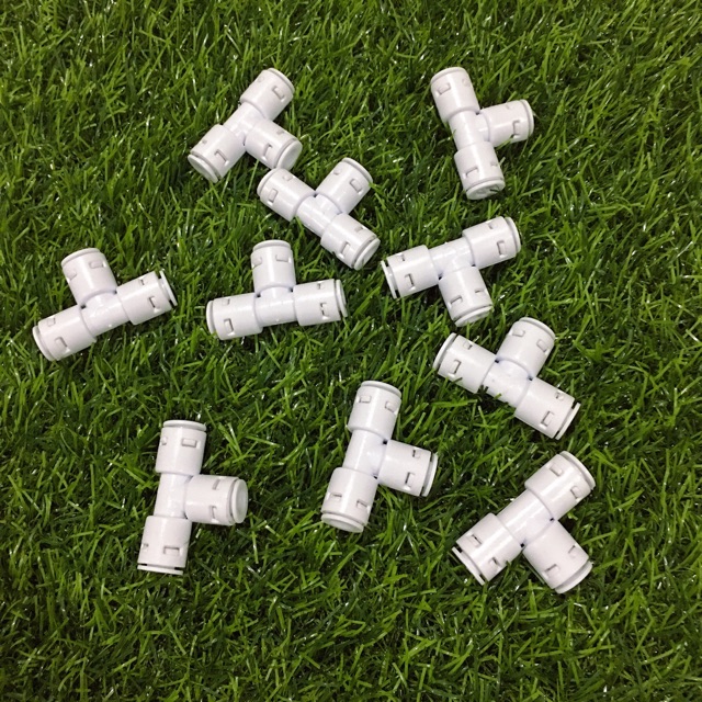 Combo 2 cút 3 đầu nối nhanh phi 6