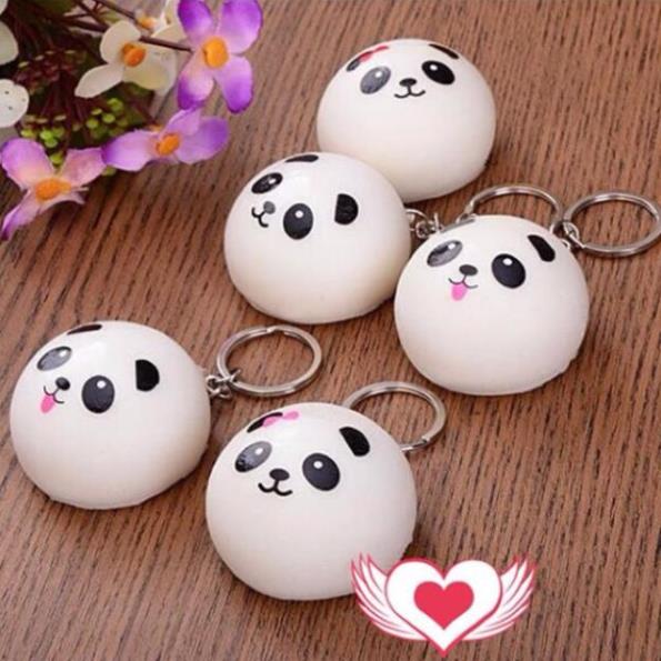 Móc khoá bánh bao Squishy