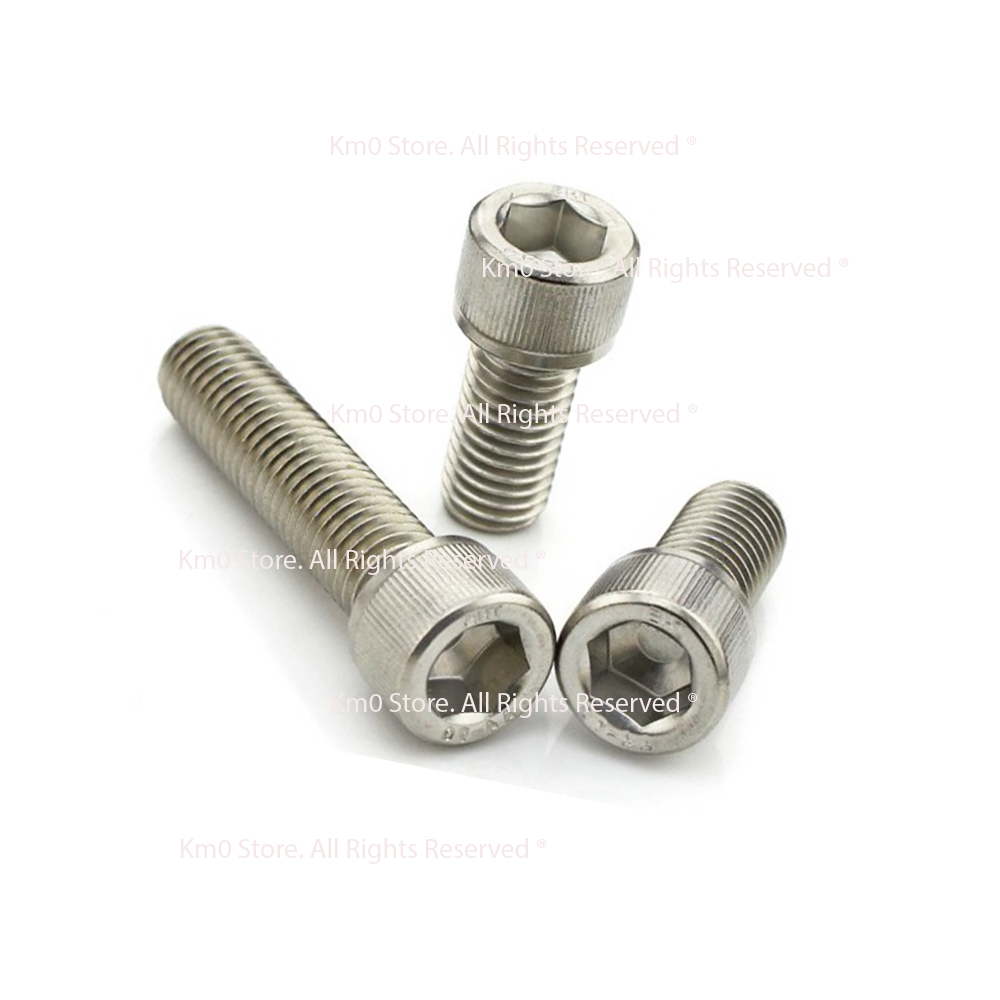 Bulon (Ốc) Lục Giác Inox ĐẦU TRỤ M5 CD1003