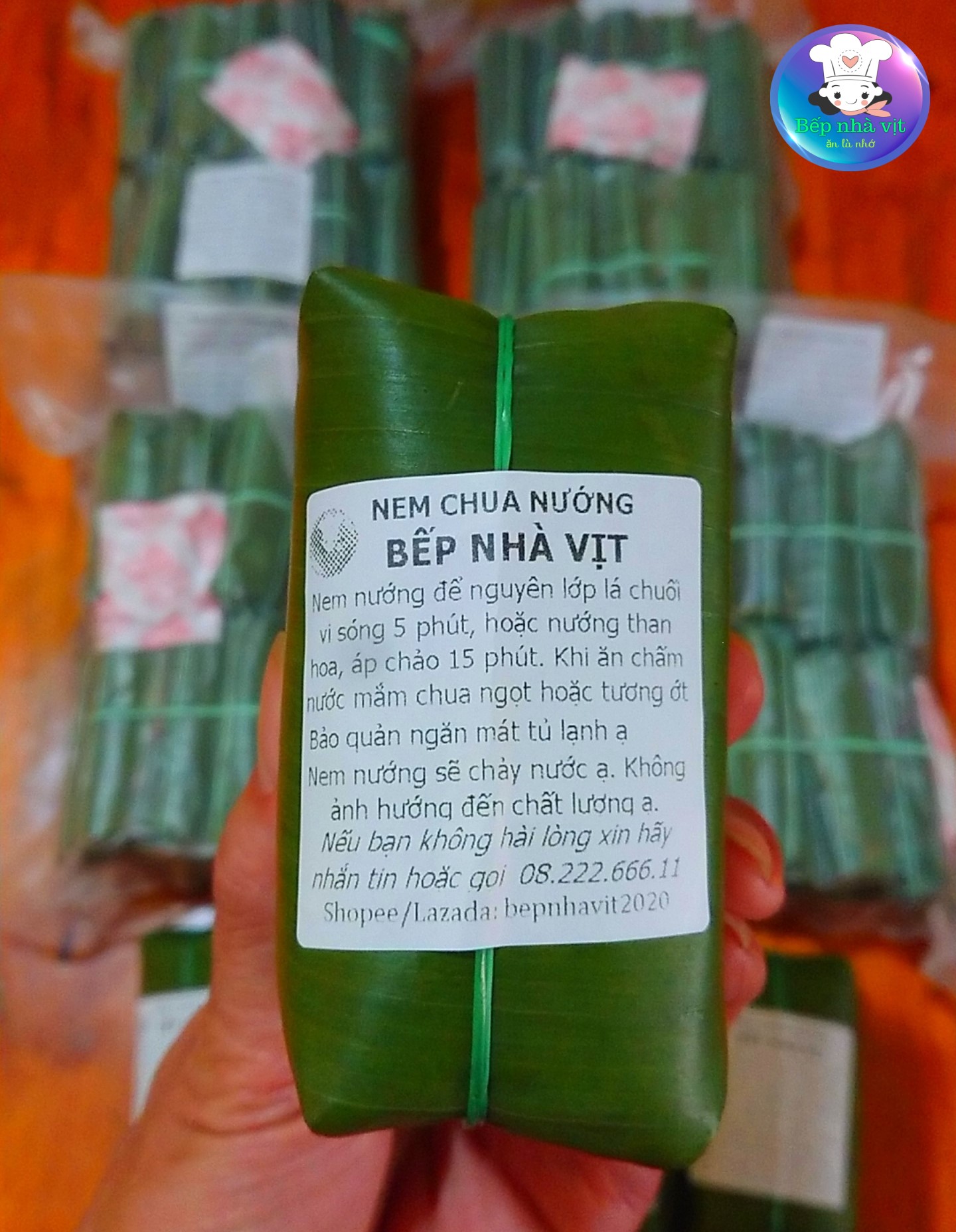 Nem Chua Nướng Thanh Hóa - BẾP NHÀ VỊT