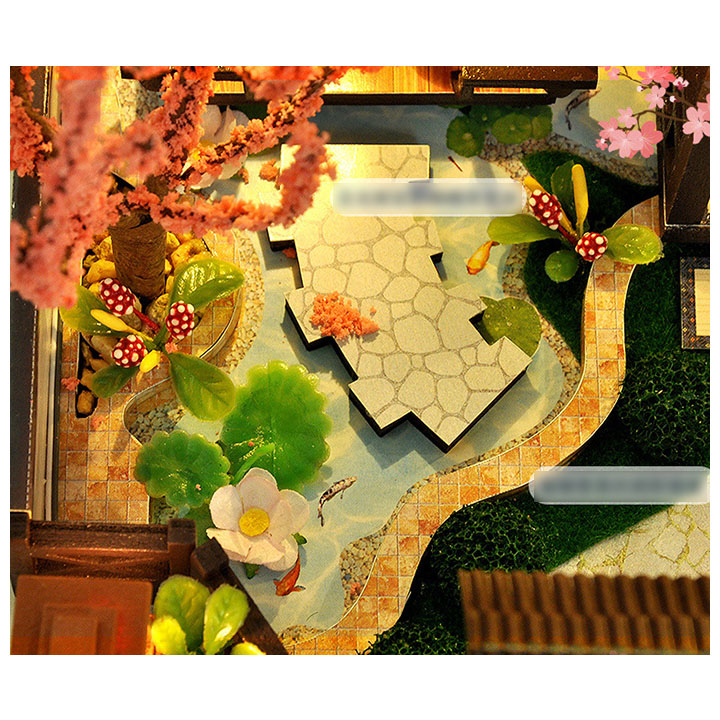 Mô hình nhà gỗ tự ráp Biệt thự Osaka