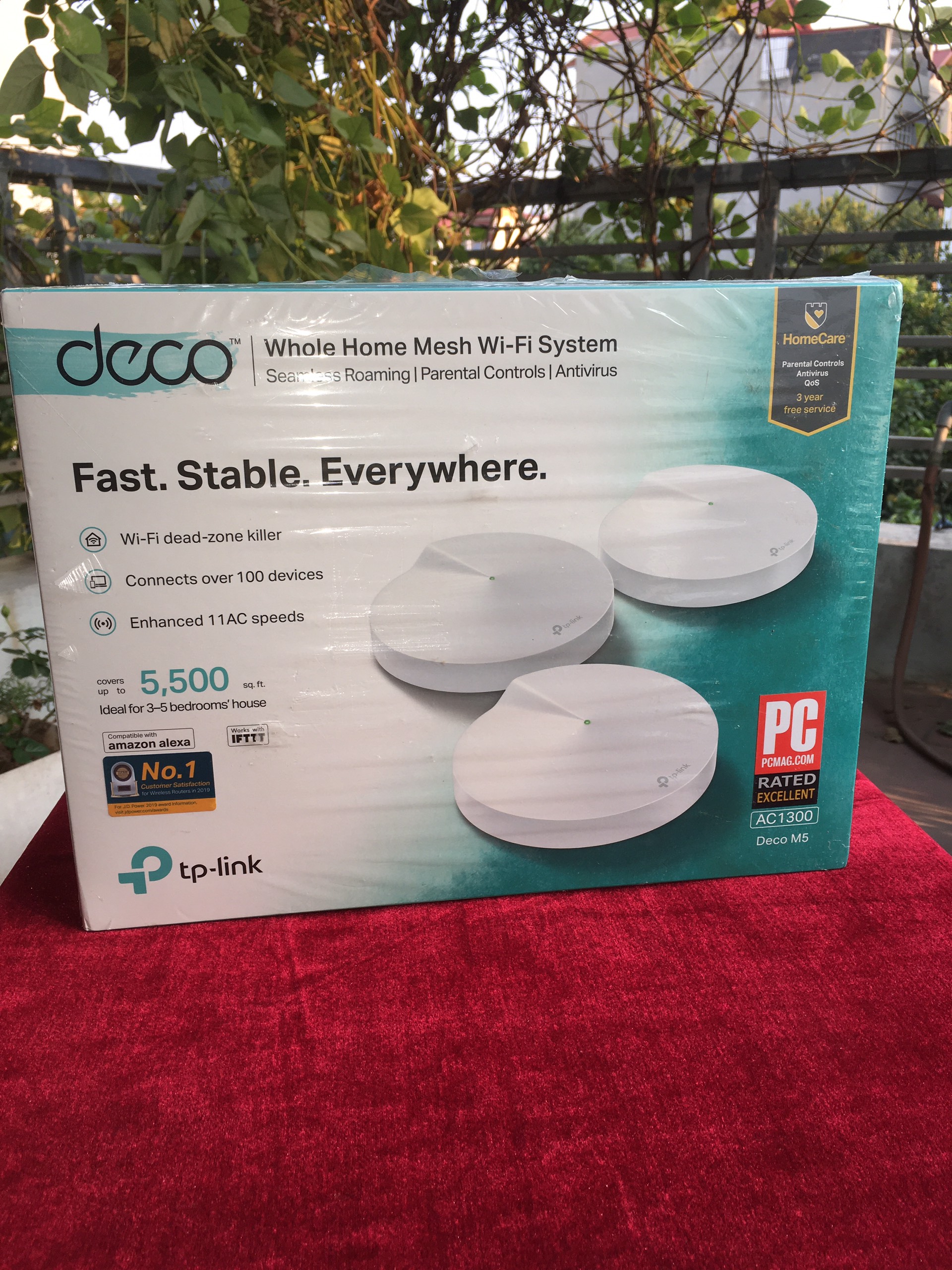 Đã sử dụng - Bộ phát Wifi Mesh TP-Link Deco M5