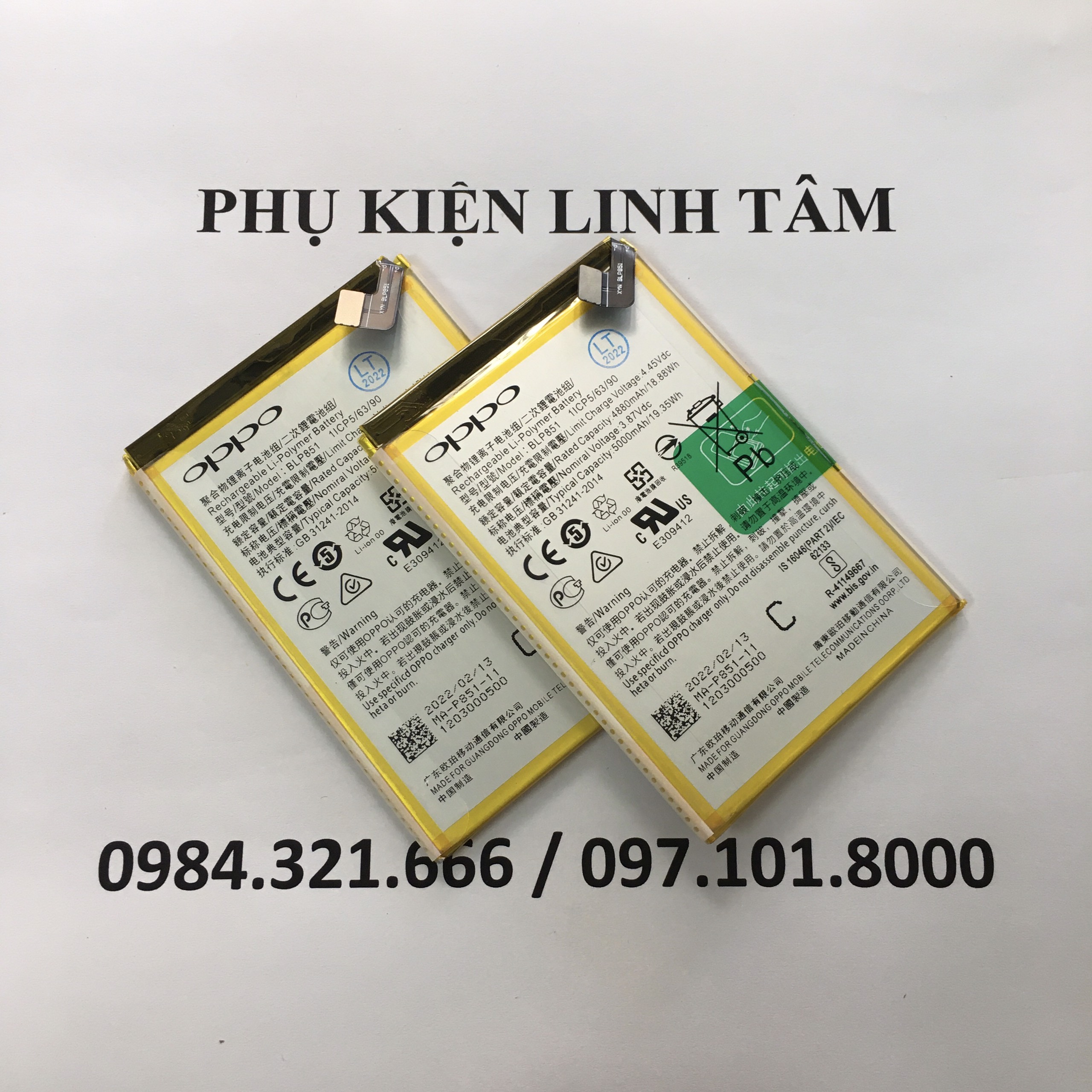 Pin oppo a54 blp851