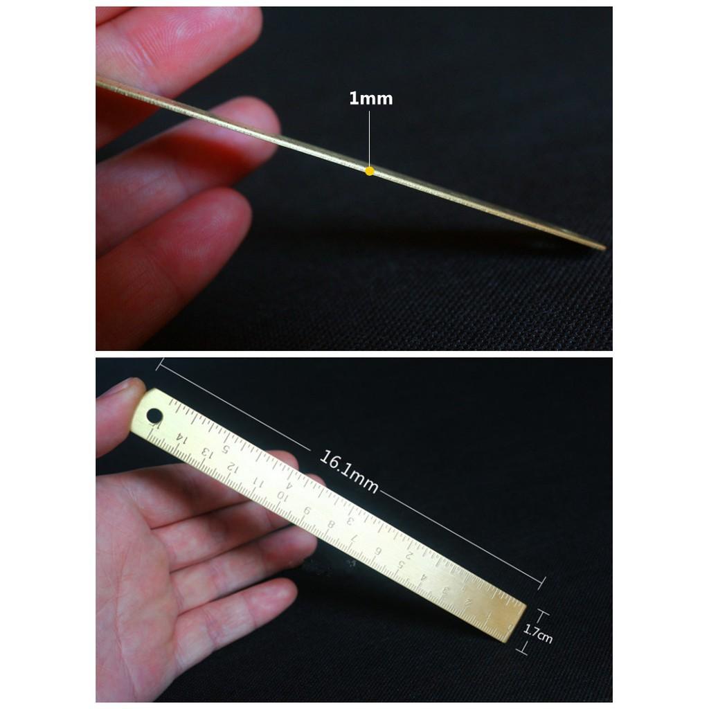 thước bằng đồng 150mm