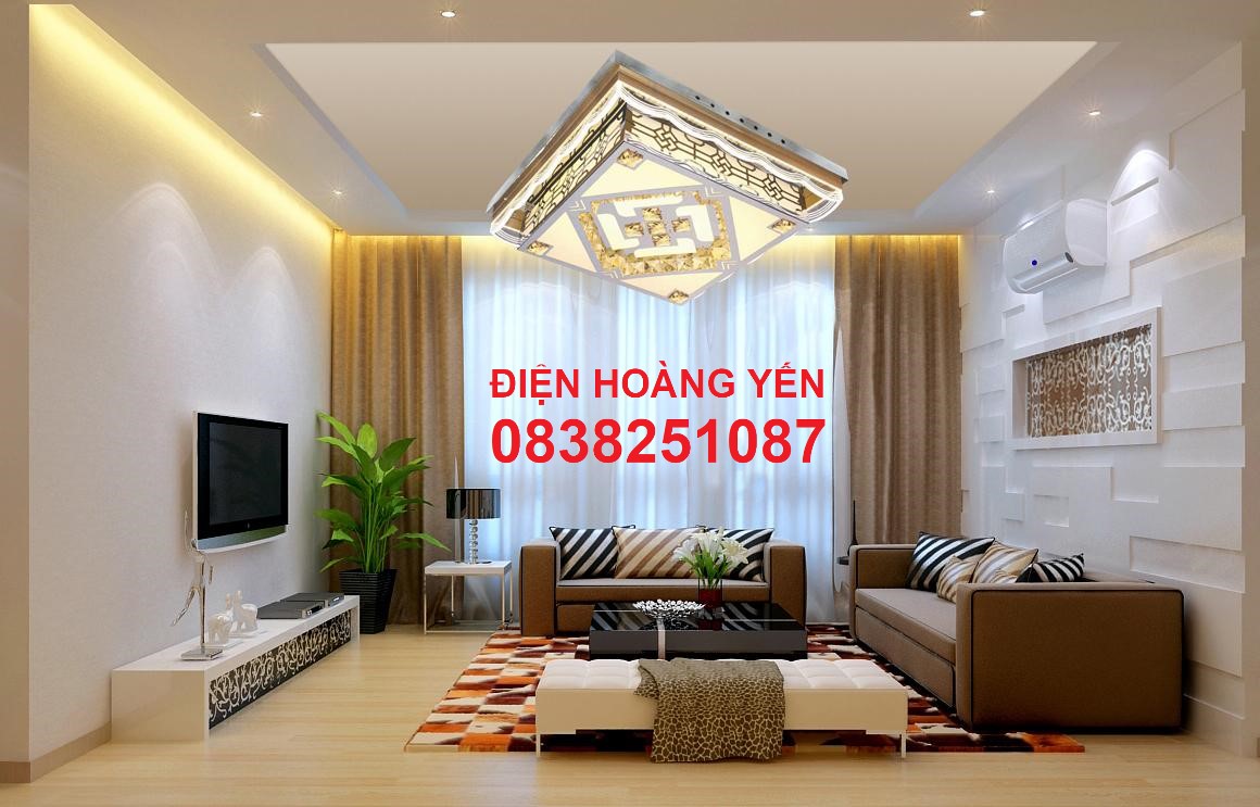 Đèn mâm LED ốp trần hiện đại NC064